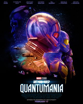 Promotional art for "Ant-Man and the Wasp: Quantumania."