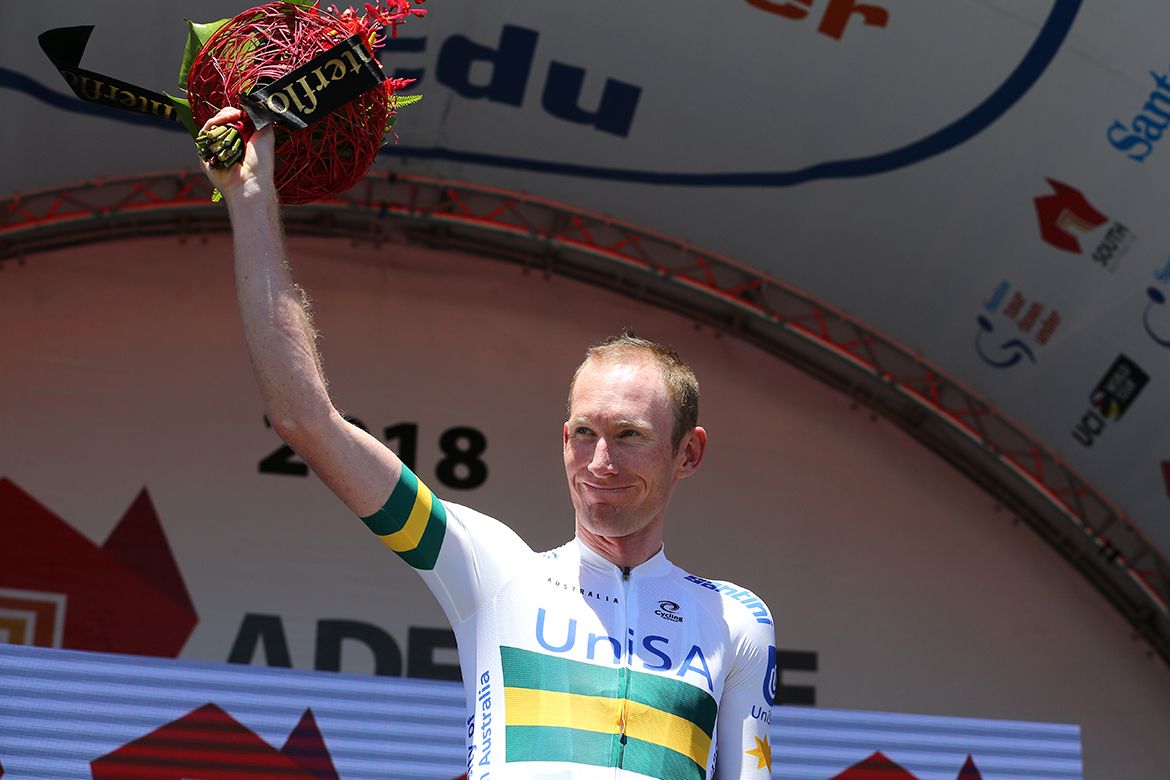 Zak Dempster was the most aggressive rider for the day