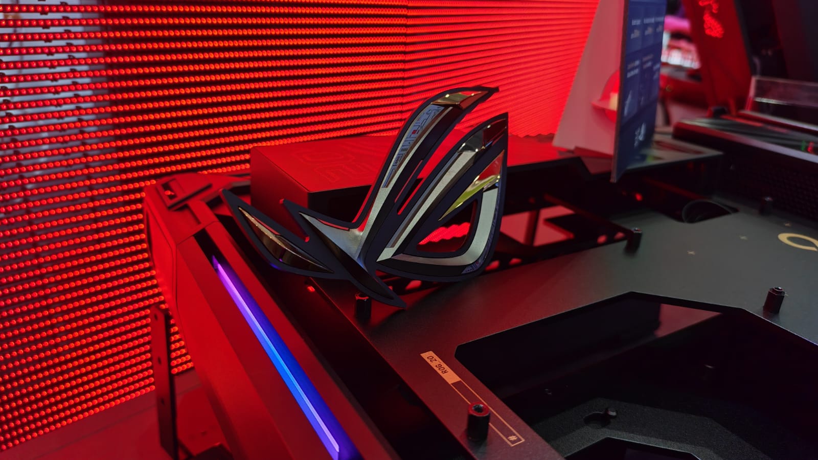 The ROG logo at Computex 2026