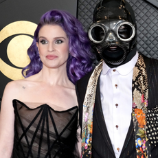 Kelly Osbourne and Sid Wilson of Slipknot attend the 66th GRAMMY Awards at Crypto.com Arena on February 04, 2024 in Los Angeles, California