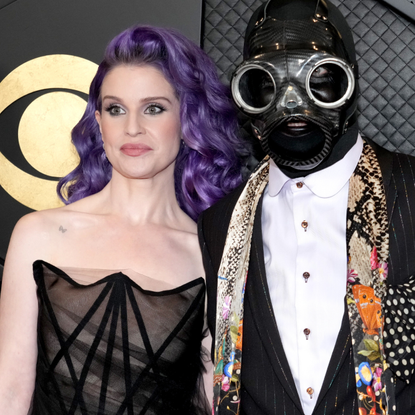 Kelly Osbourne and Sid Wilson of Slipknot attend the 66th GRAMMY Awards at Crypto.com Arena on February 04, 2024 in Los Angeles, California