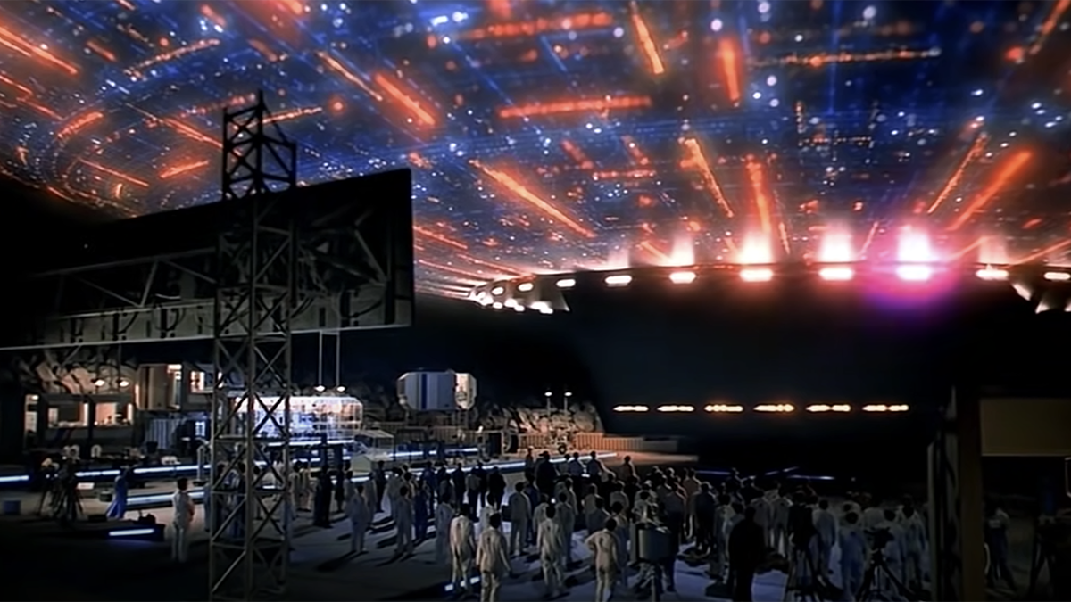 The mothership from Close Encounters of the Third Kind