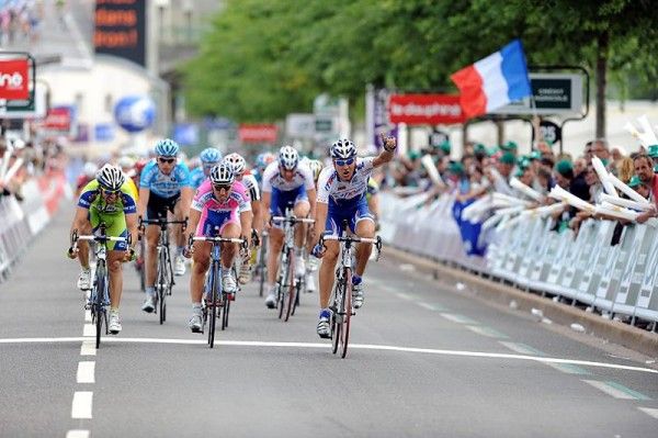 Nikolai Trusov (Katusha) thinks he won the stage.