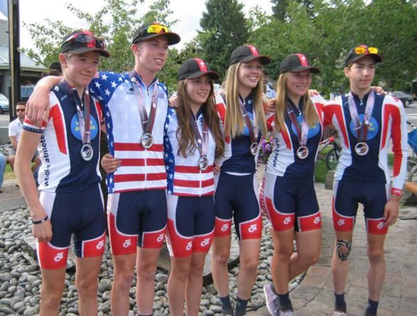 Whole Athlete / Specialized podium finishers at US Mountain Bike Nationals