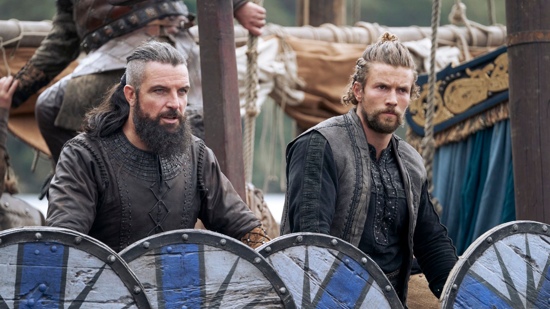 King Canute and Harald in Vikings: Valhalla