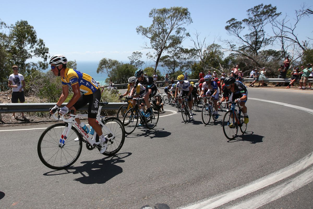 Peter Kennaugh on an ascent of Arthurs Seat