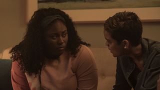 Danielle Brooks and Elizabeth Ludlow in Peacemaker