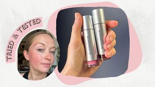 This unique blush stain doesn't budge from 7am-9pm - and I've got the photos to prove it