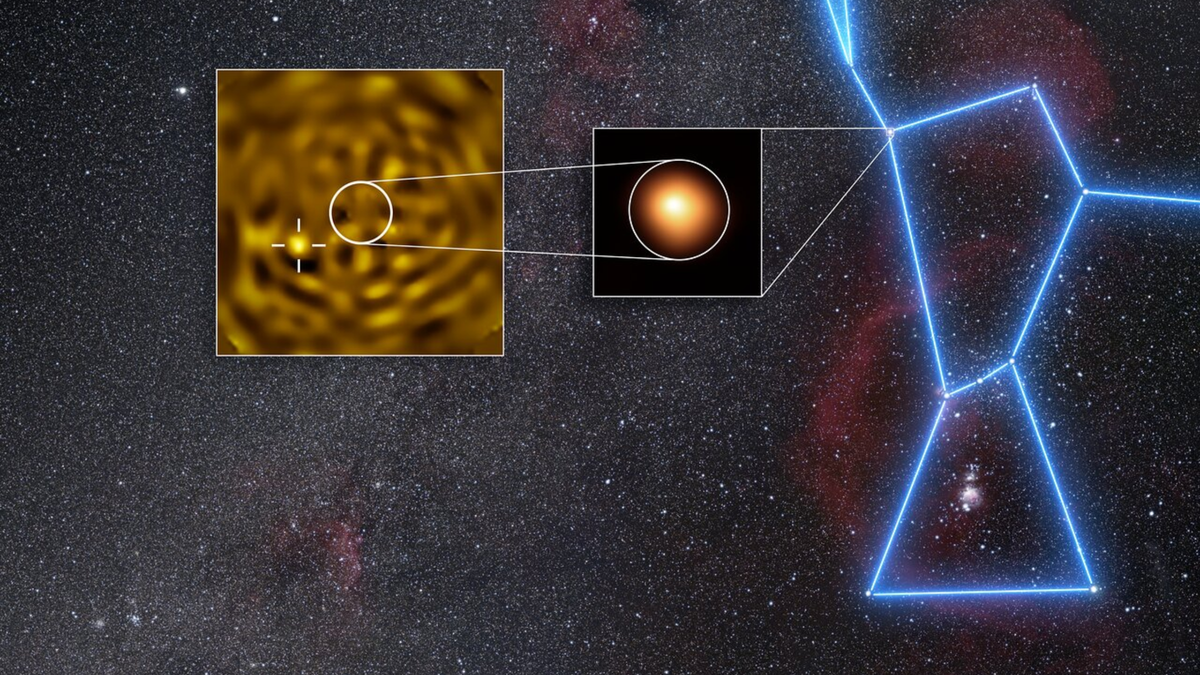 New telescope images provide best evidence yet that the bright red star Betelgeuse is actually 2 stars in disguise