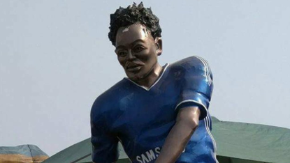 Michael Essien statue