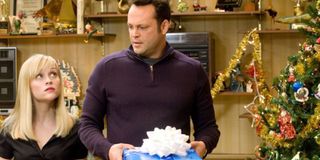 Reese Witherspoon with Vince Vaughn in the movie Four Chrismases.