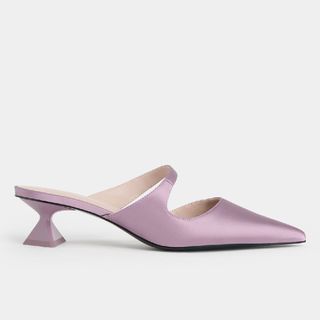 Charles & Keith Asymmetric Sculptural Heel Pumps