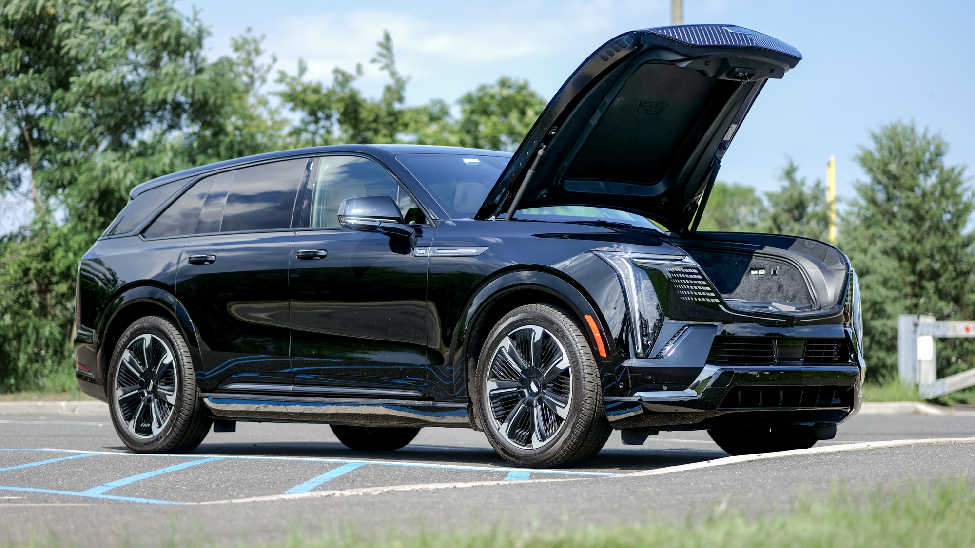 2025 Cadillac Escalade IQ Sport 2 test drive.