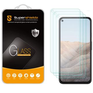 Supershieldz Tempered Glass screen protector for Google Pixel 5a