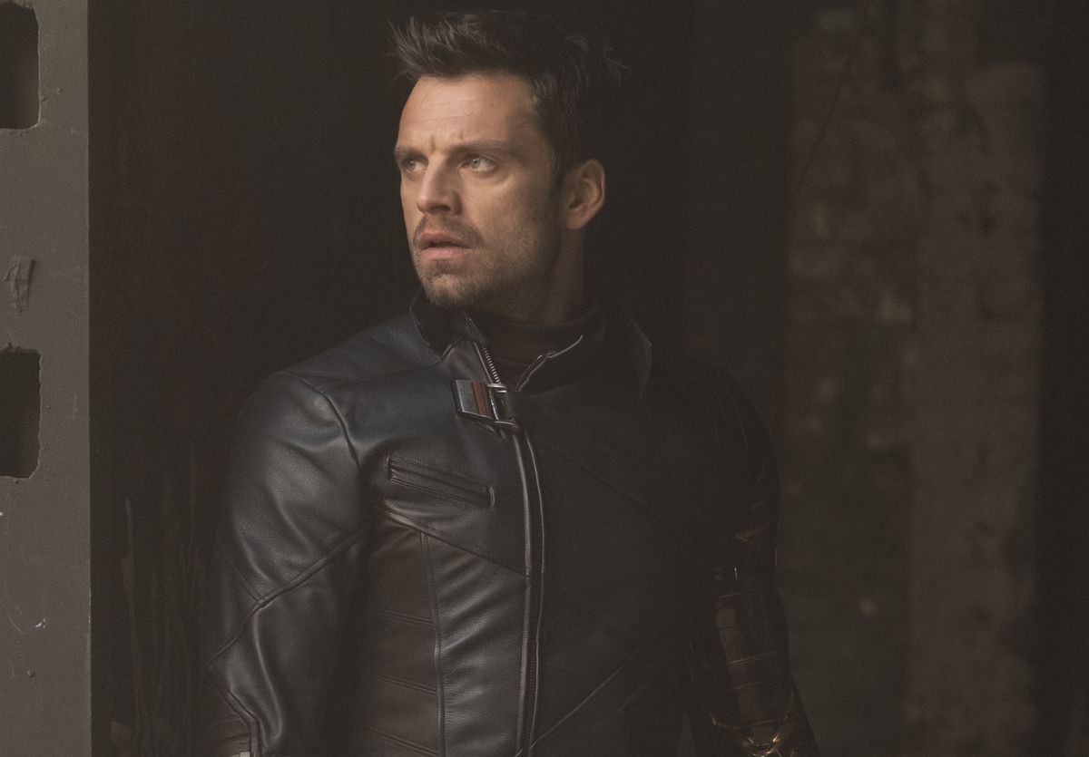 Sebastian Stan as Bucky Barnes, alias The Winter Soldier