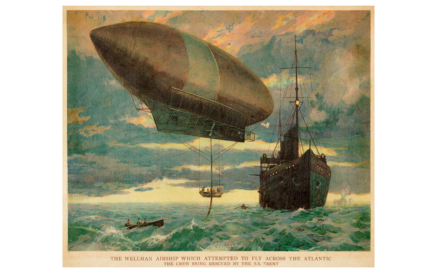 First Atlantic Crossing attempt
