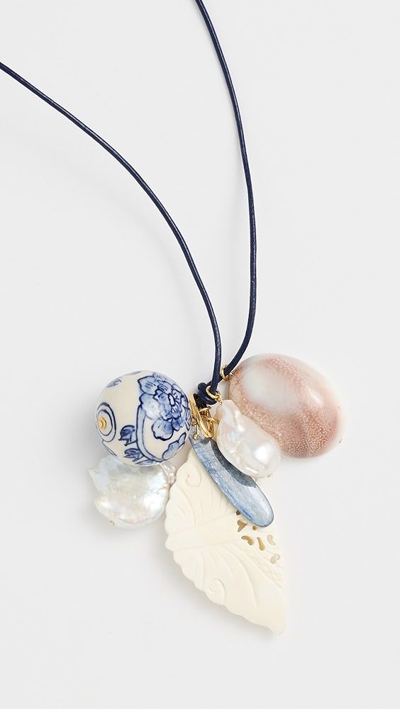 Chan Luu Delft Charm Necklace