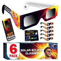 Galaxium Solar eclipse glasses - six pack