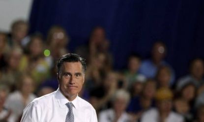 Mitt Romney speaks at an Ohio campaign event on July 18: A theory being tossed around to explain why the GOP candidate still refuses to release tax returns before 2010 is that his finances we