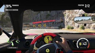 Forza Horizon 2 for Xbox One cockpit view