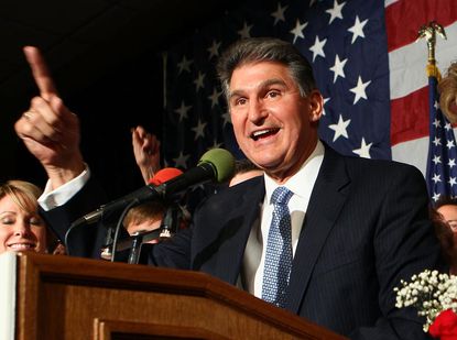 Democratic Sen. Joe Manchin would not campaign with Obama