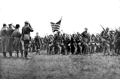 The American 18th Infantry during World War I.