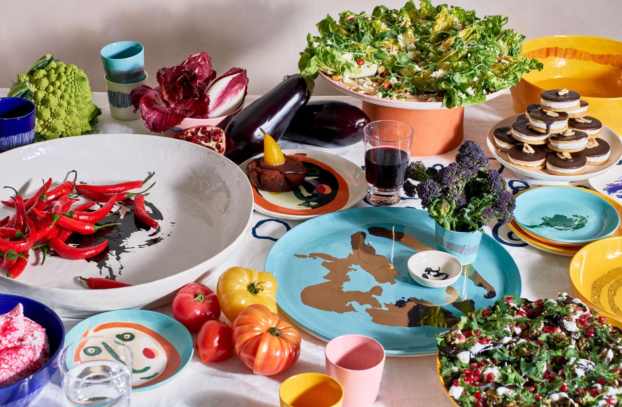 Spice up your dinner table with Ottolenghi's new tableware Wallpaper