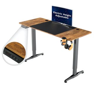 EZ Air Standing Desk Review | Walnut 140 x 60 | 80kg | Height 74 –119 cm 