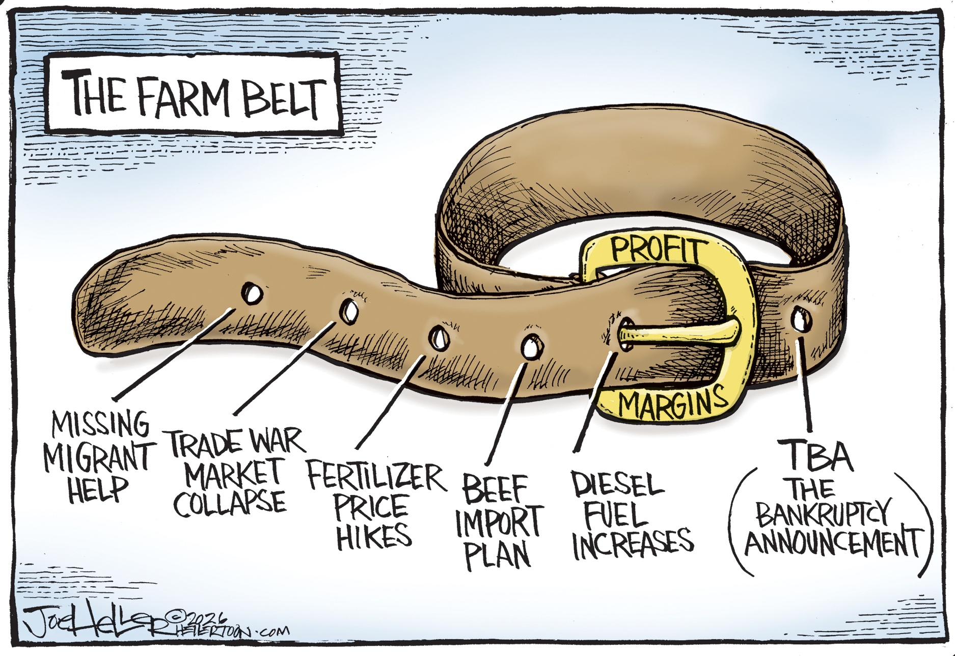 Political cartoon