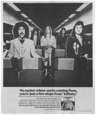Press ad for Infinity, 1978