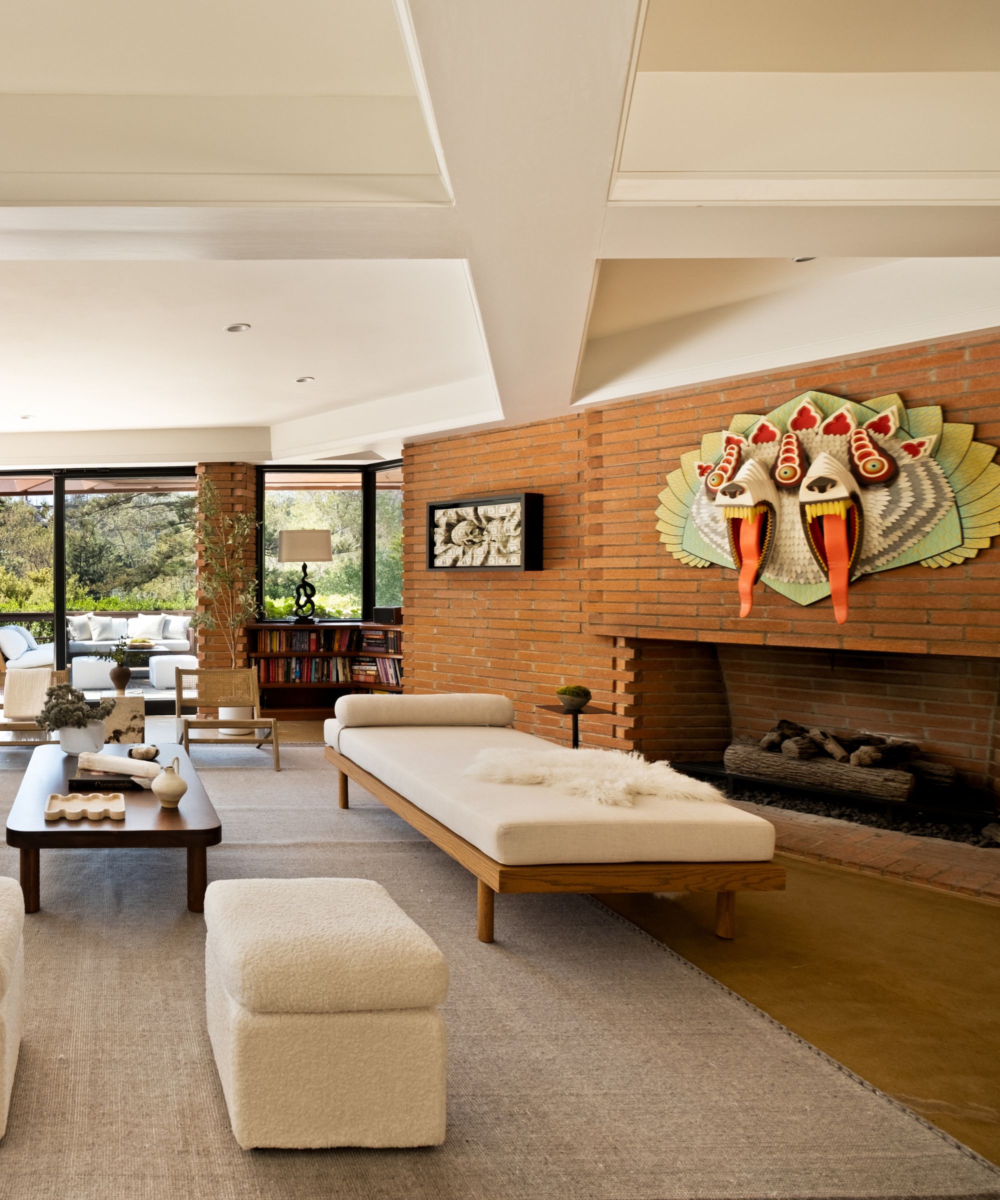 Diane Keaton's living room
