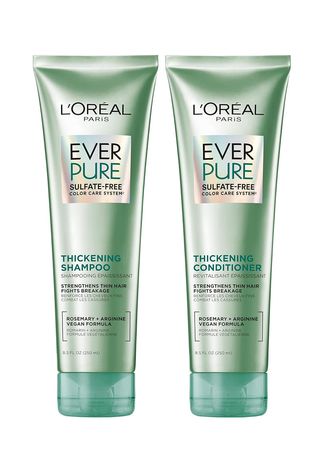 L'Oréal Ever Pure Thickening Shampoo and Conditioner