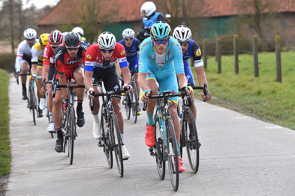 Lars Boom (Astana) in the split