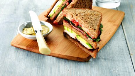 Healthy club sandwich: 10-minute meal | Coach