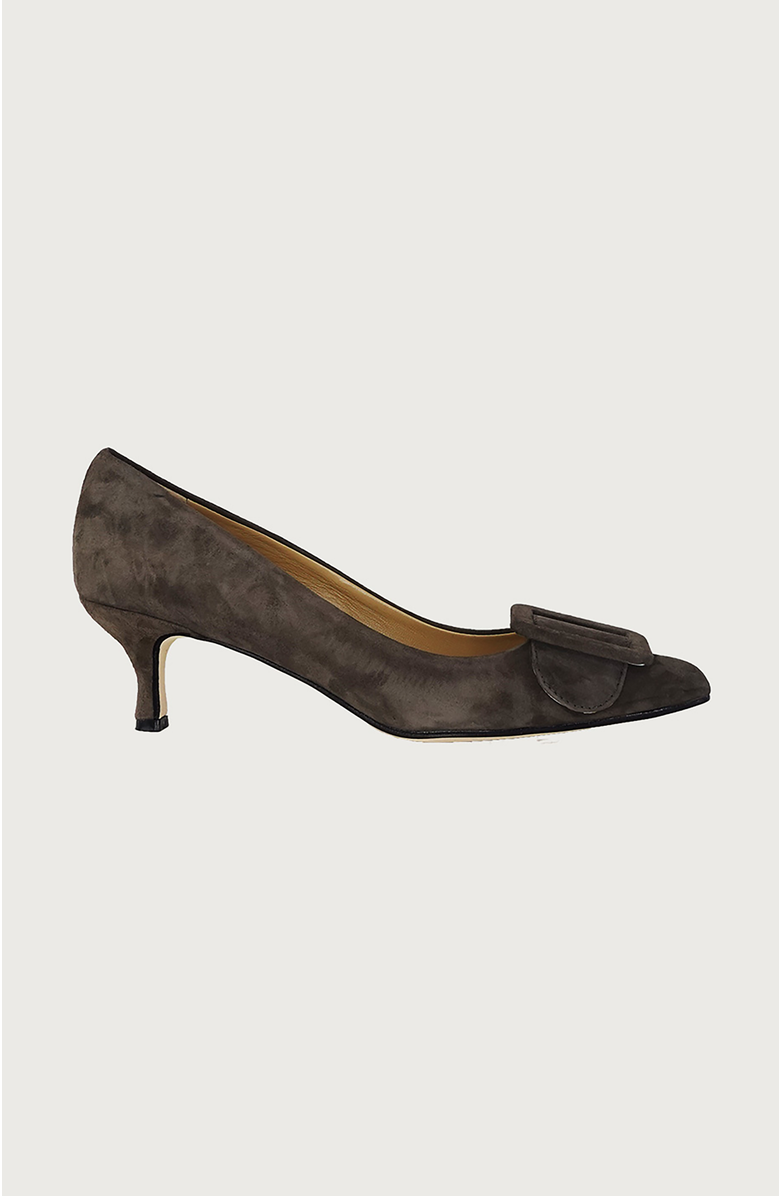Milk Kitten Heel Pump
