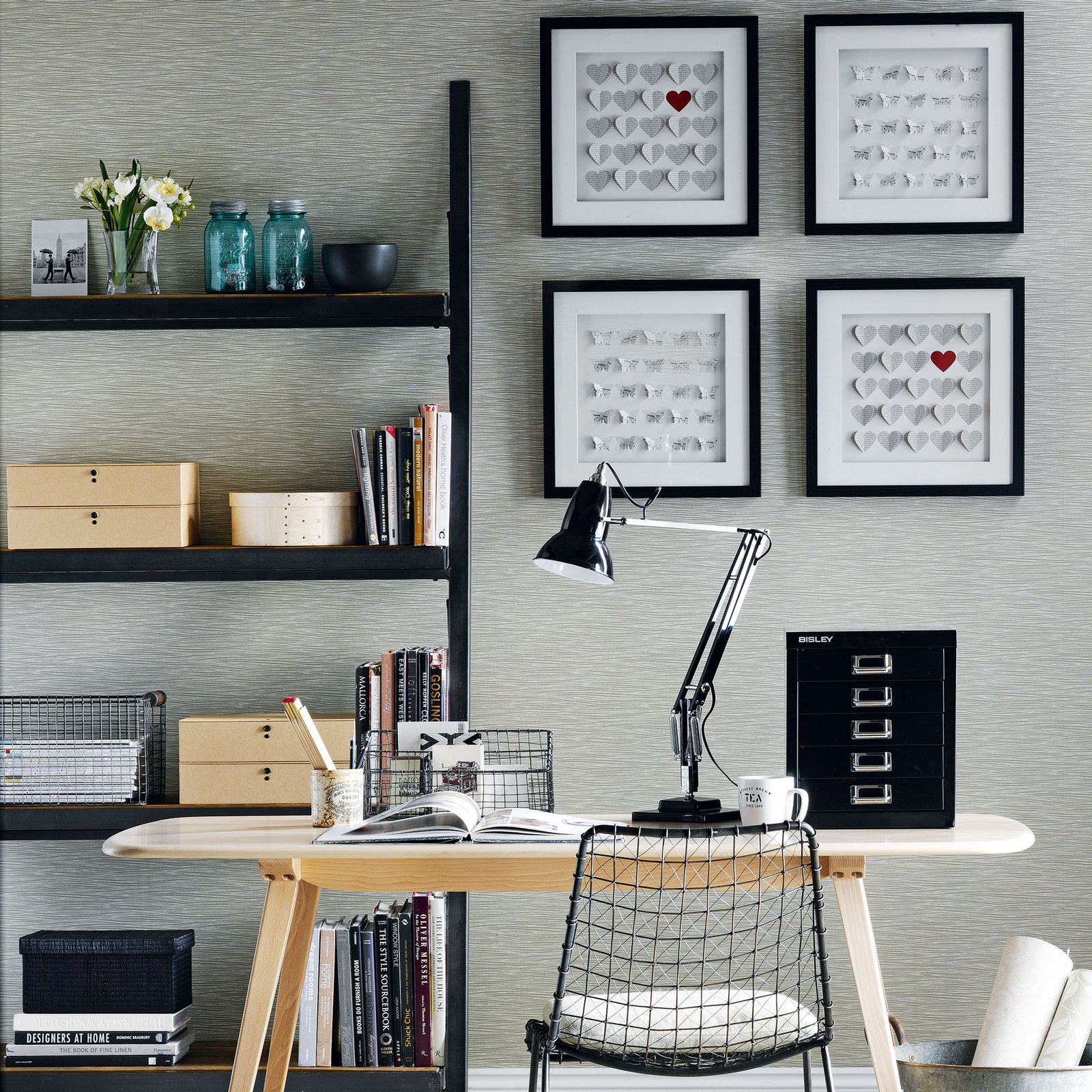 12 home office wallpaper ideas to add colour and pattern Ideal Home