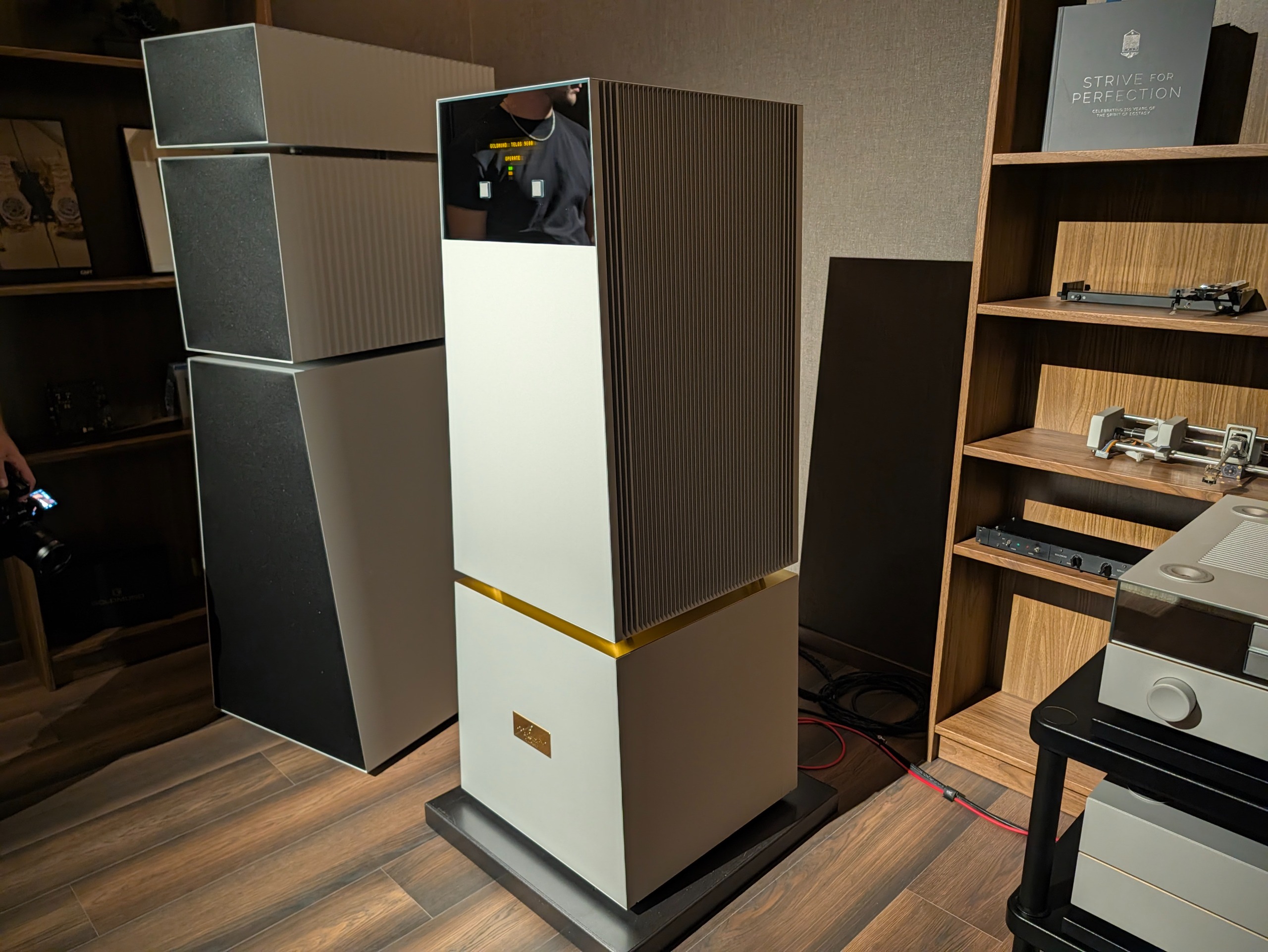 Telos 9800 amp in listening room