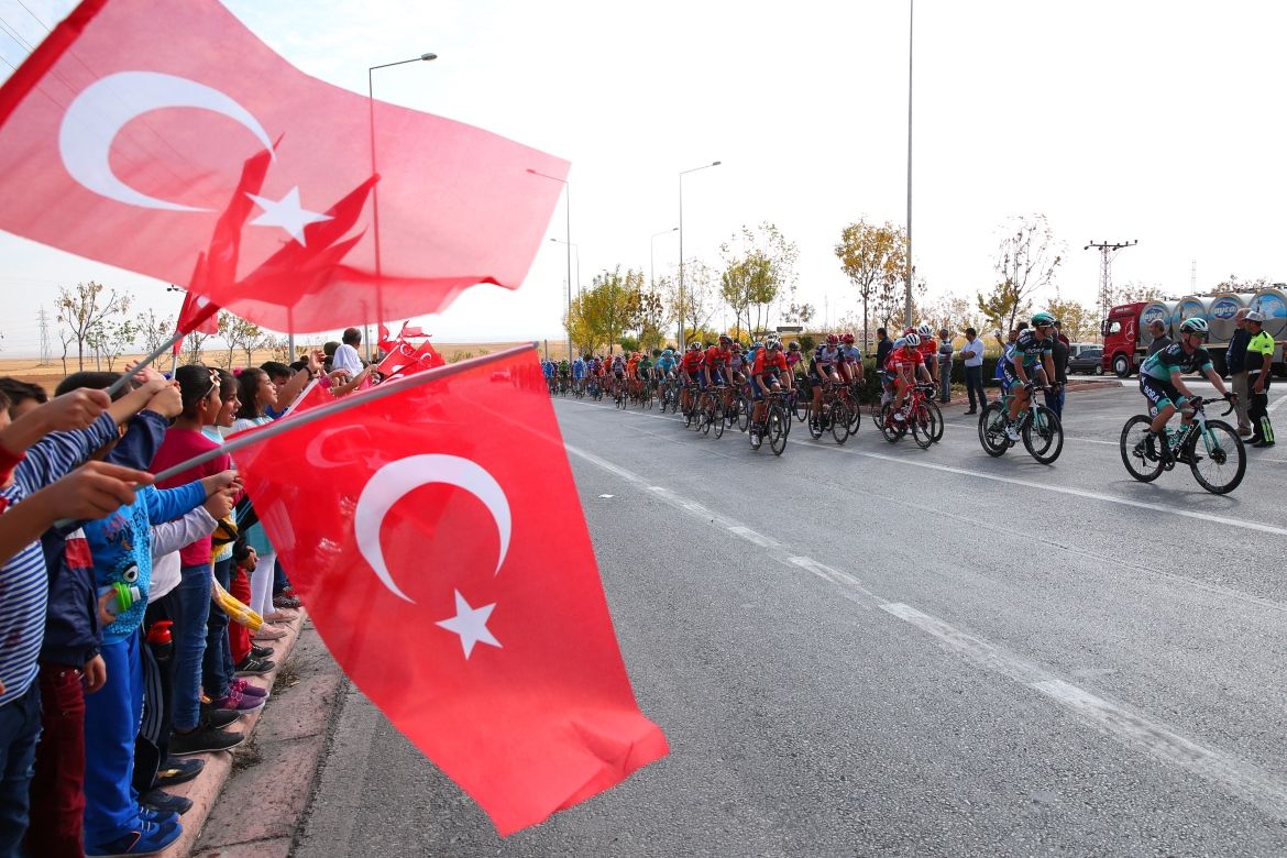 Plenty of fans turned out for the opening stage