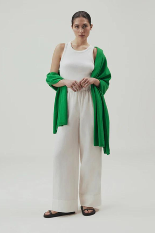 Women's Future-Linen Wide-Leg Trouser