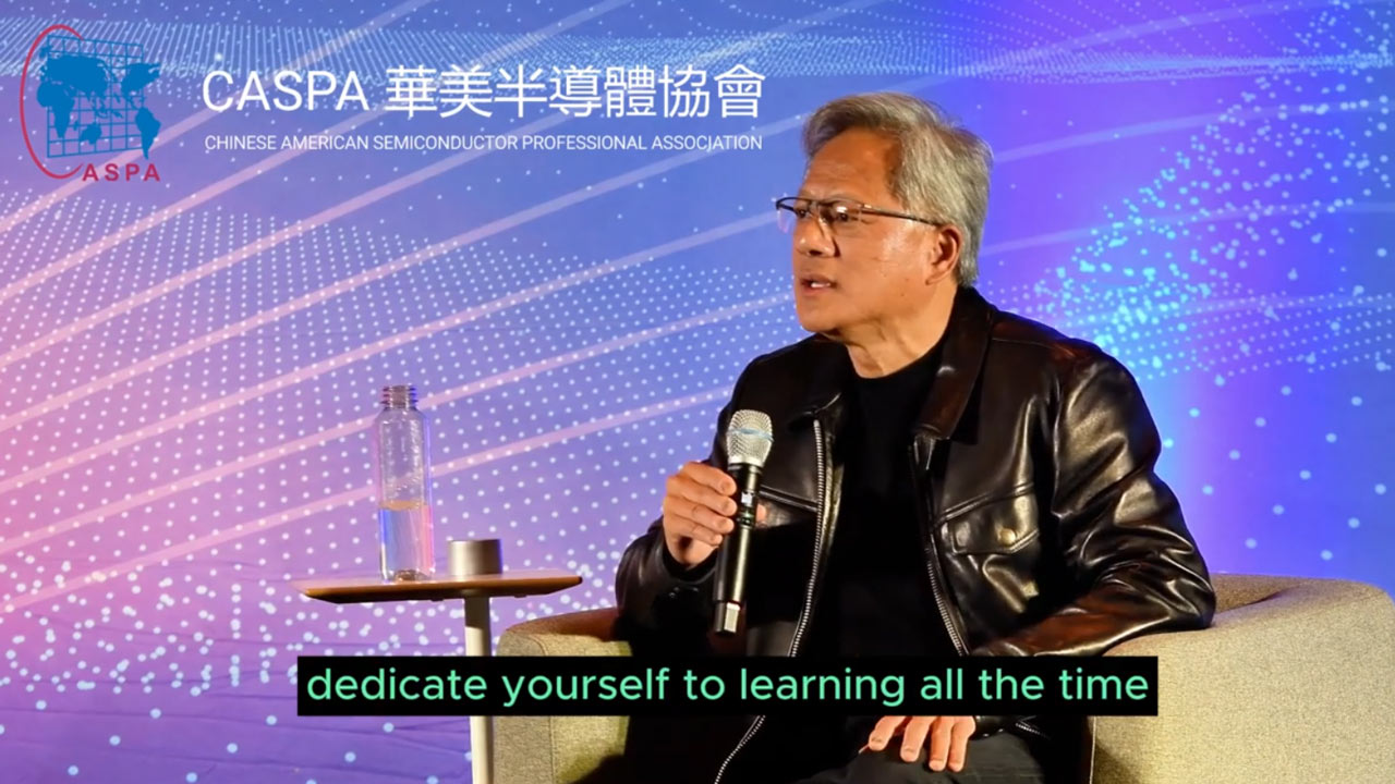 Jensen Huang's career advice