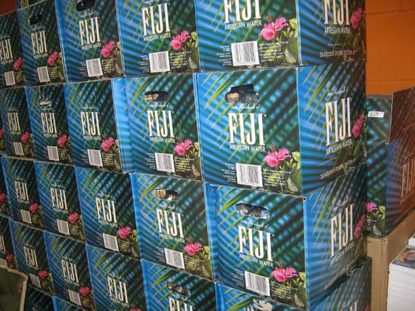 Fiji supply the water, and plenty of it.