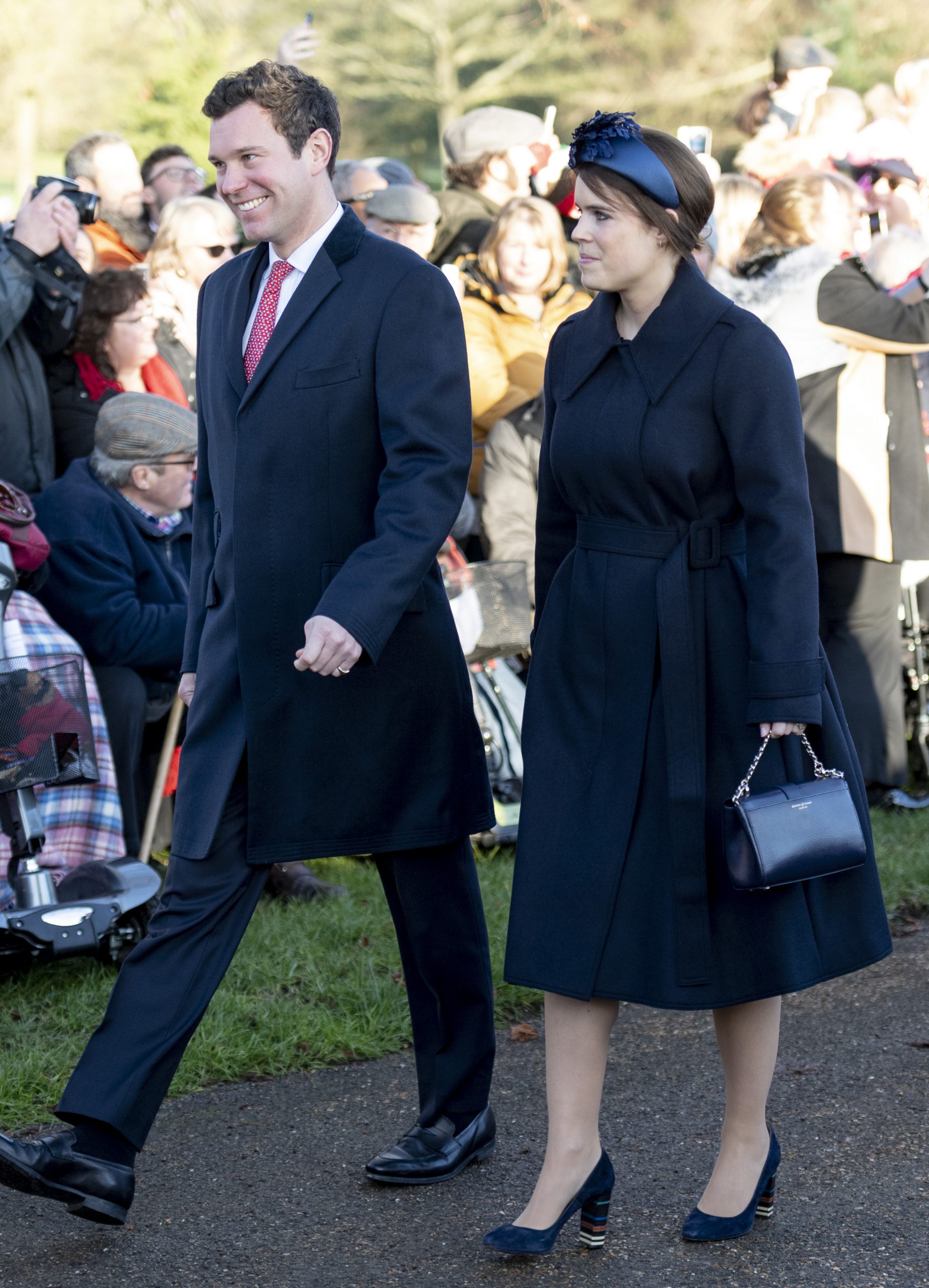 Princess Eugenie stuns in fabulous coordinated Christmas outfit