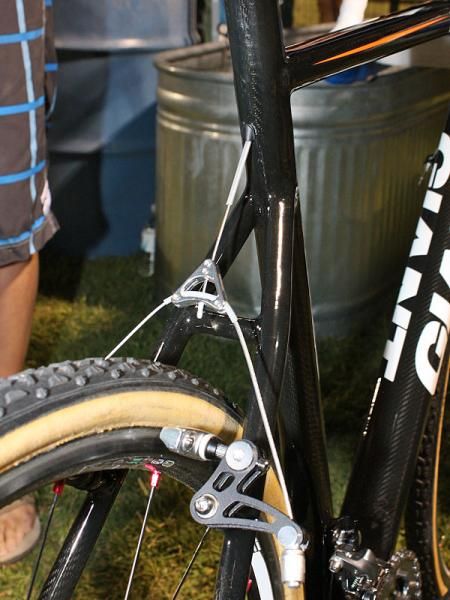 Utilizing twin seat stays and offsetting them from the top tube junction supposedly increases rear end comfort and compliance.