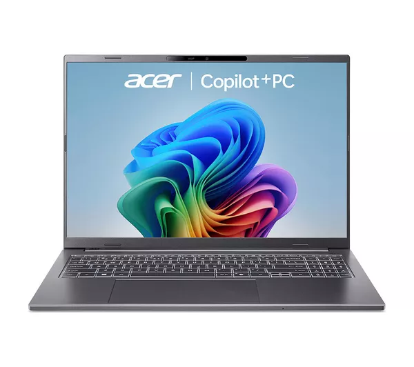 Product shot of Acer laptop