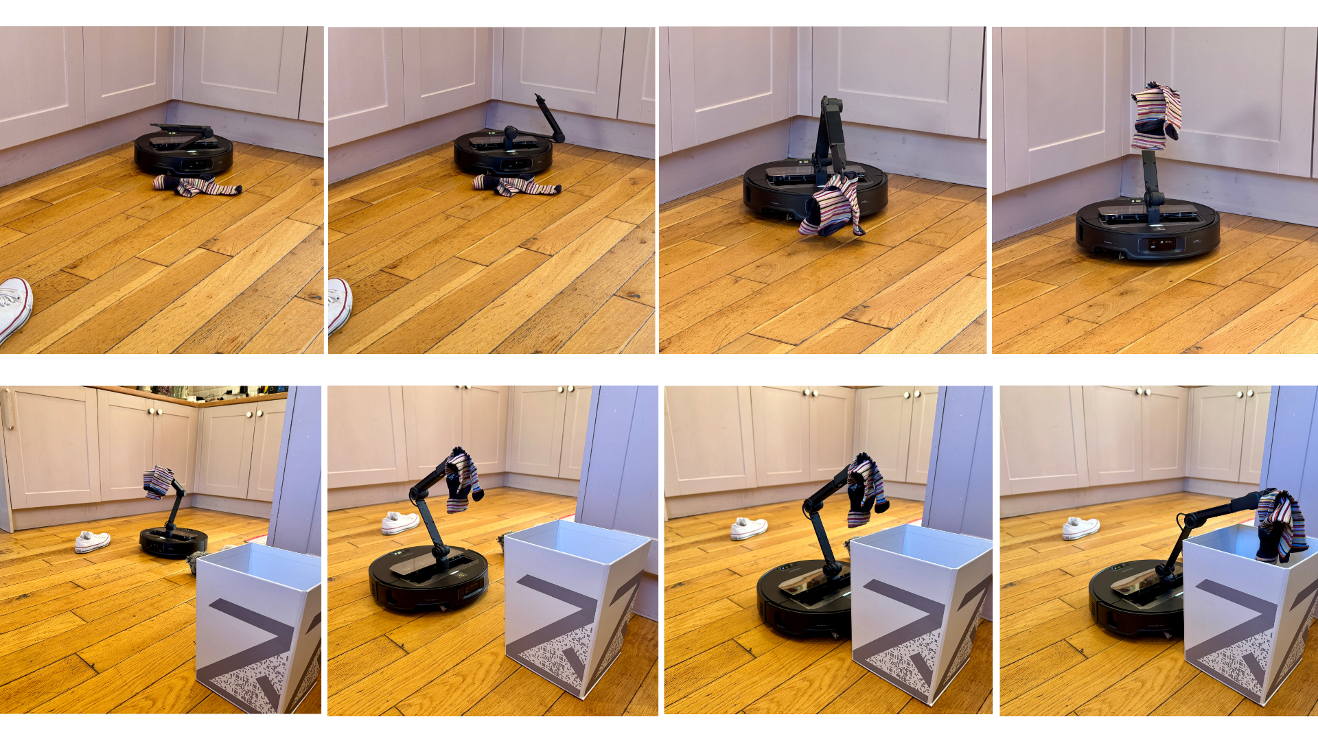 Roborock Saros Z70 arm montage