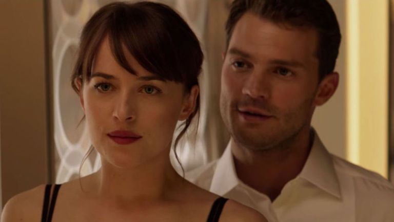 Heres The Super Weird Thing Jamie Dornan Said To Dakota Johnson While Filming The Fifty Shades 