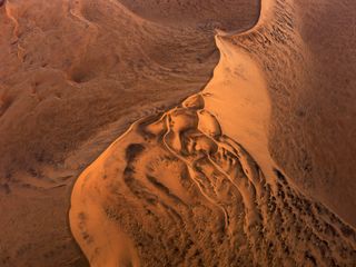 Edward Burtynsky, Sand Dunes #3, Sossusvlei, Namib Desert, Namibia, 2018, archival pigment print