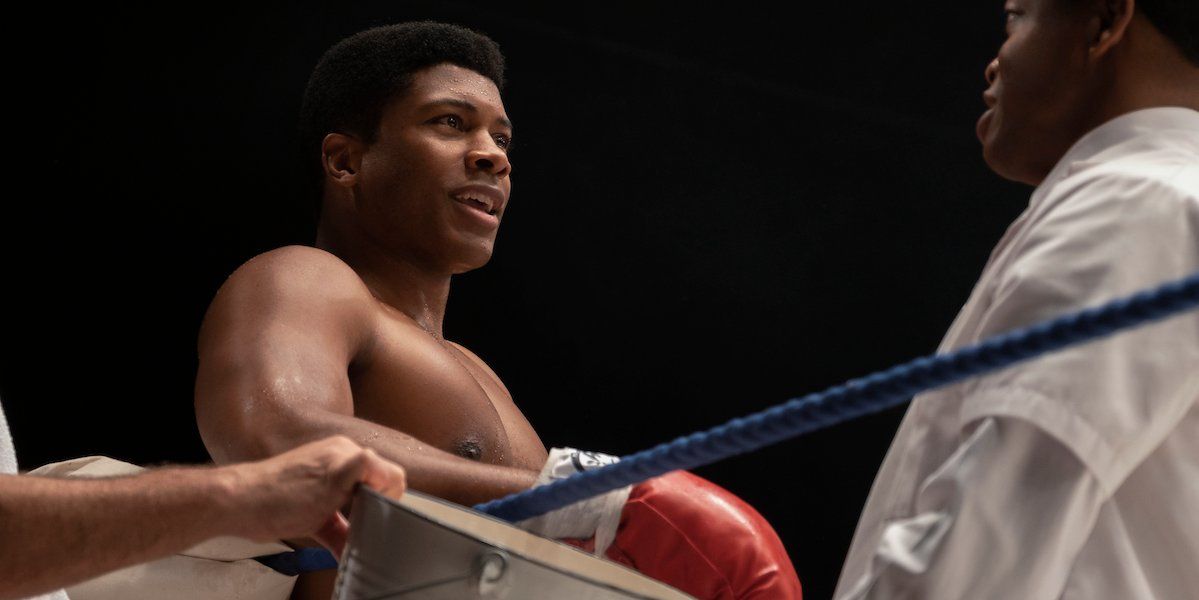 Eli Goree as Cassius Clay in One Night In Miami