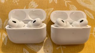 Apple AirPods Pro 2 with Lightning case and USB-C case