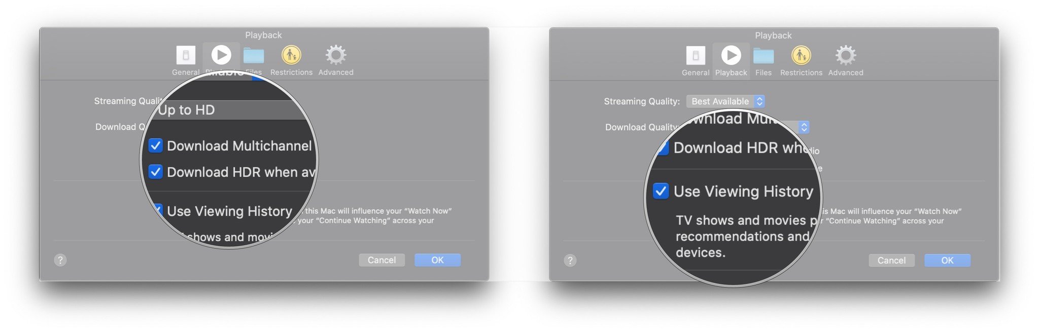 Click checkboxes, click checkbox